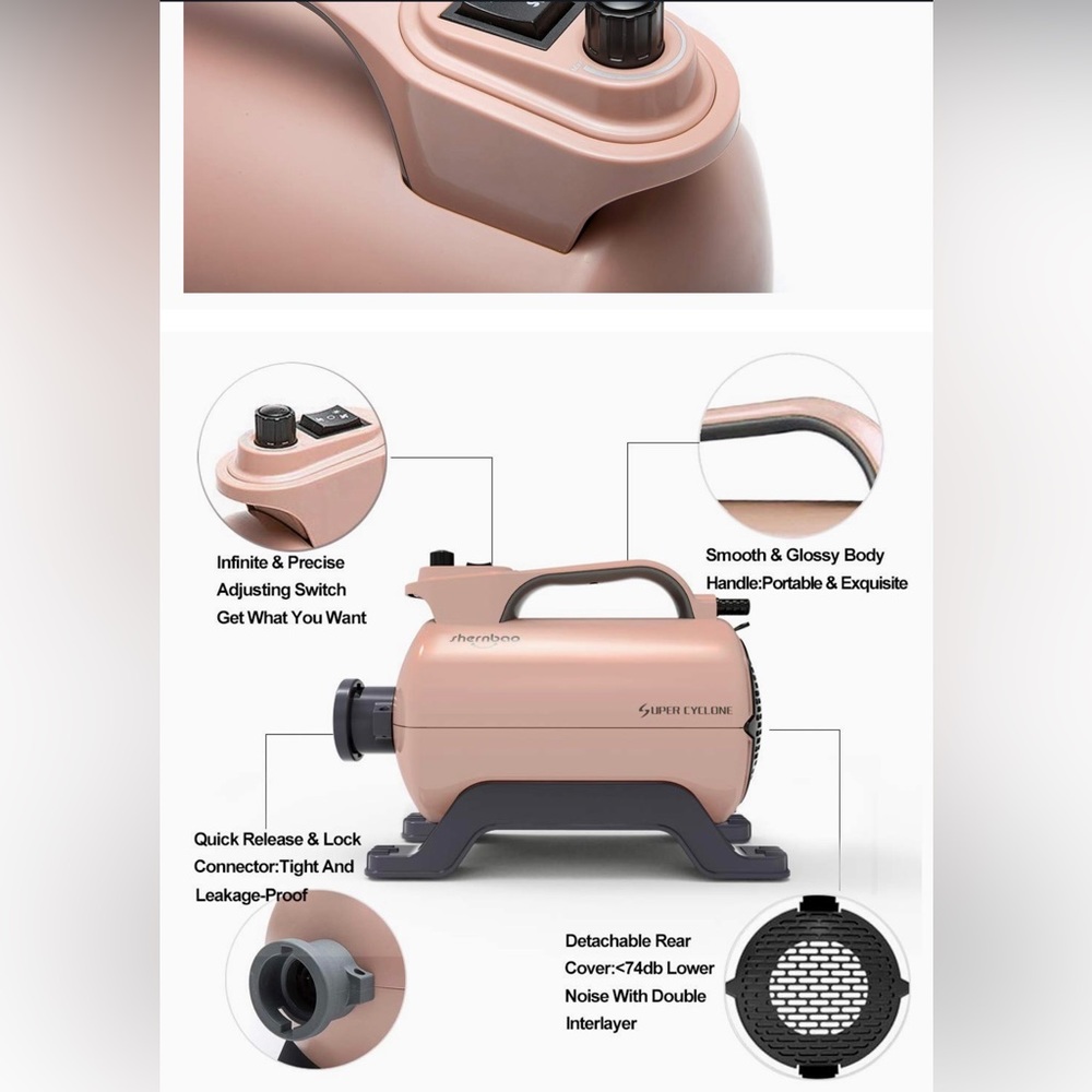 Shernbao pet hair dryer